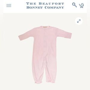 NWT Beaufort Bonnet Twinkle Twinkle 2-in-1 Gown NB